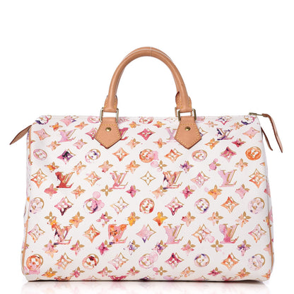Louis Vuitton Watercolor Aquarelle Speedy 35 White 1 of 12