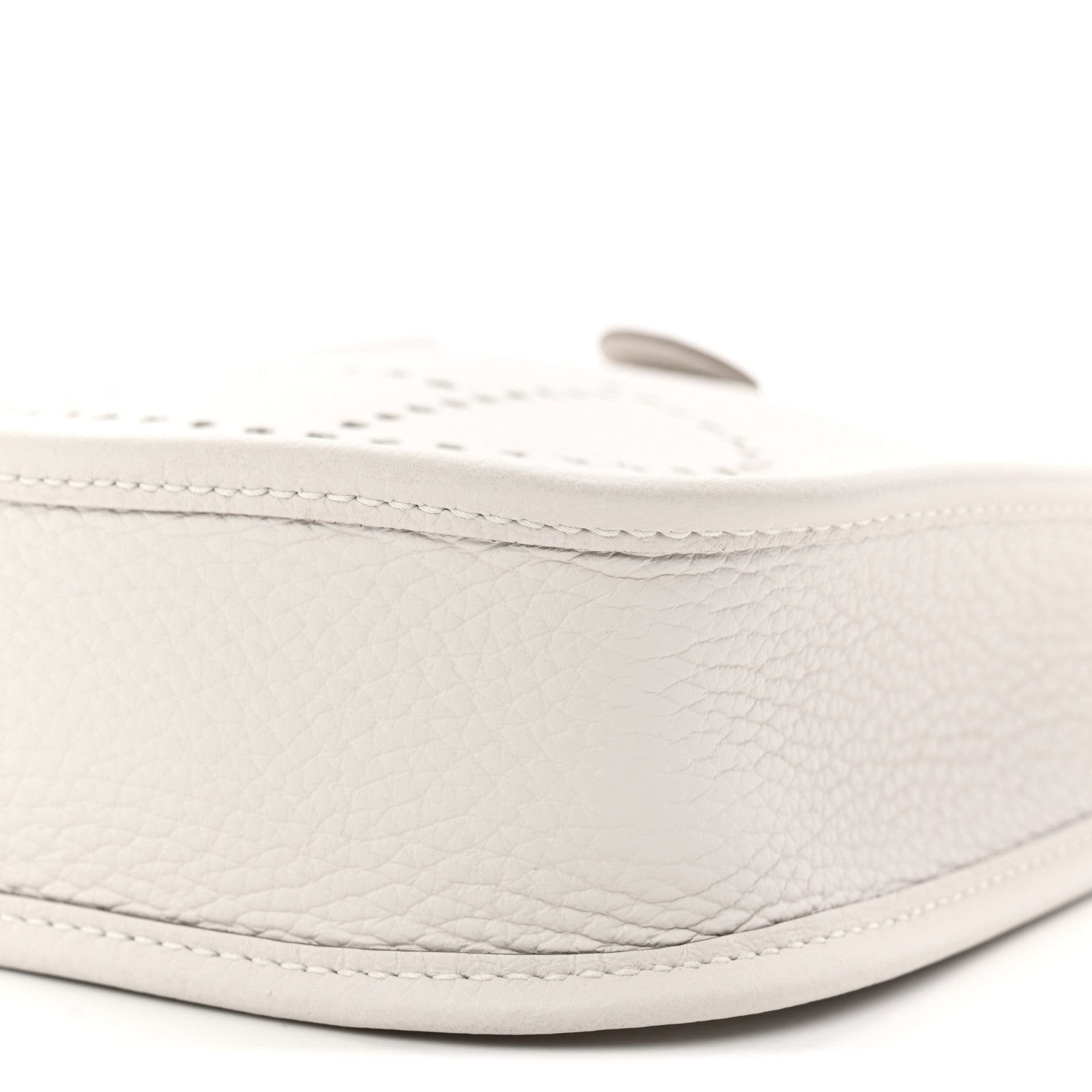 Hermes Taurillon Clemence Evelyne TPM Gris Pale 10 of 10