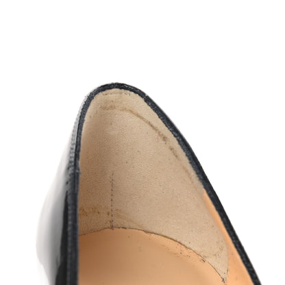 Christian Louboutin Patent Pigalle Follies 100 Pumps 35 Black 9 of 13