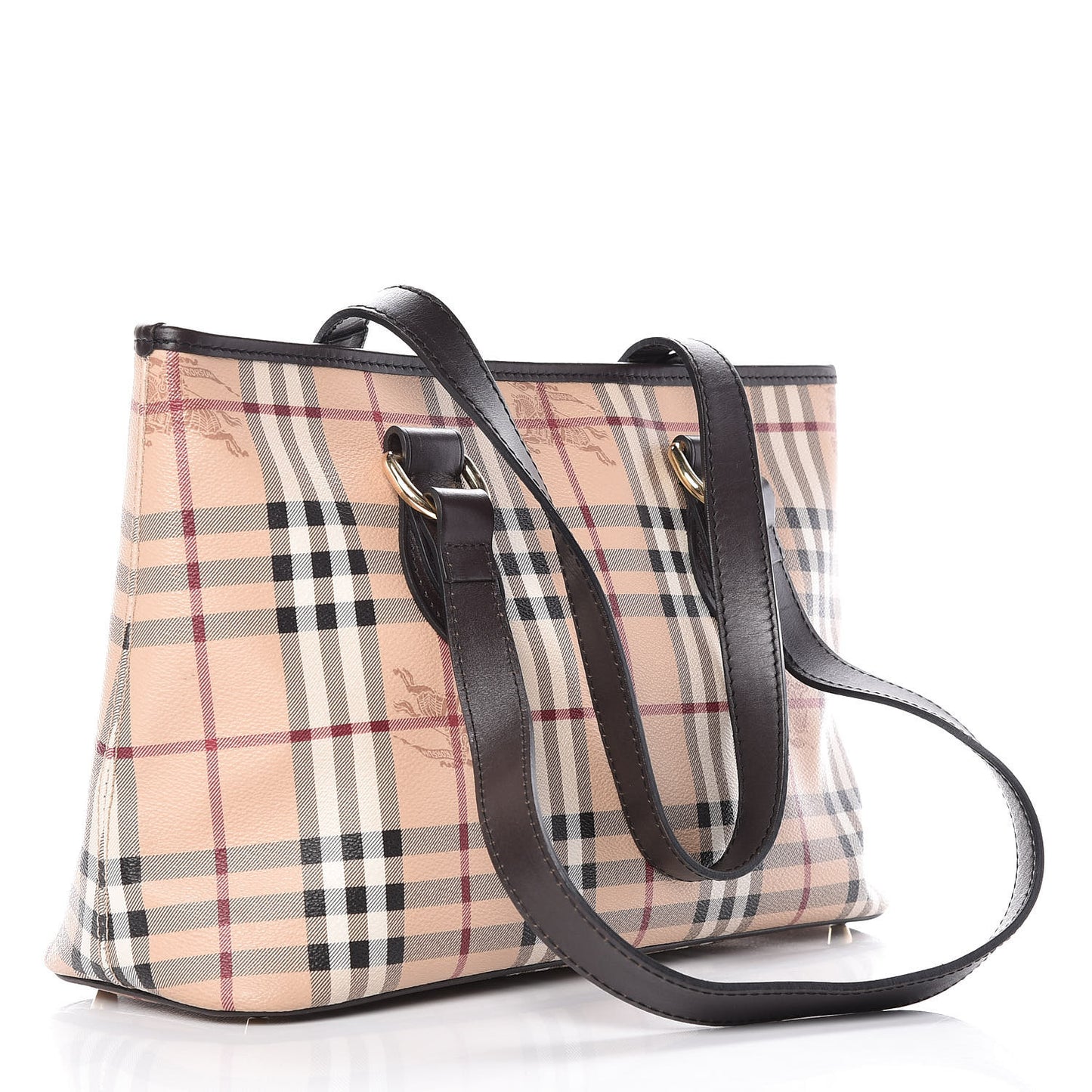Haymarket Check Medium Regent Tote Chocolate
