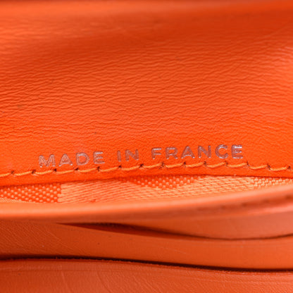 Chanel Calfskin Quilted Cambon Bi-fold Wallet Brown 9 of 10