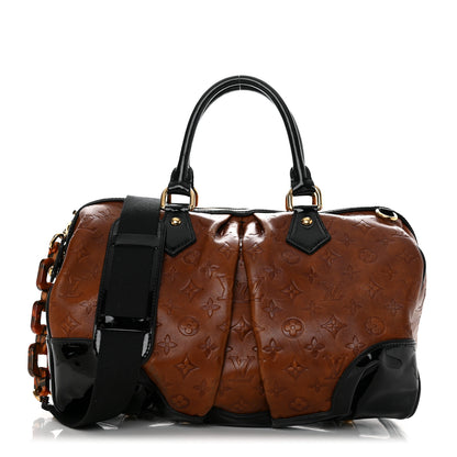 Louis Vuitton Cuir Embossed Monogram Stephen Bag Fauve 1 of 9