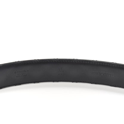 Chanel Lambskin Quilted CC Chain Belt 85 34 Black 4 of 5