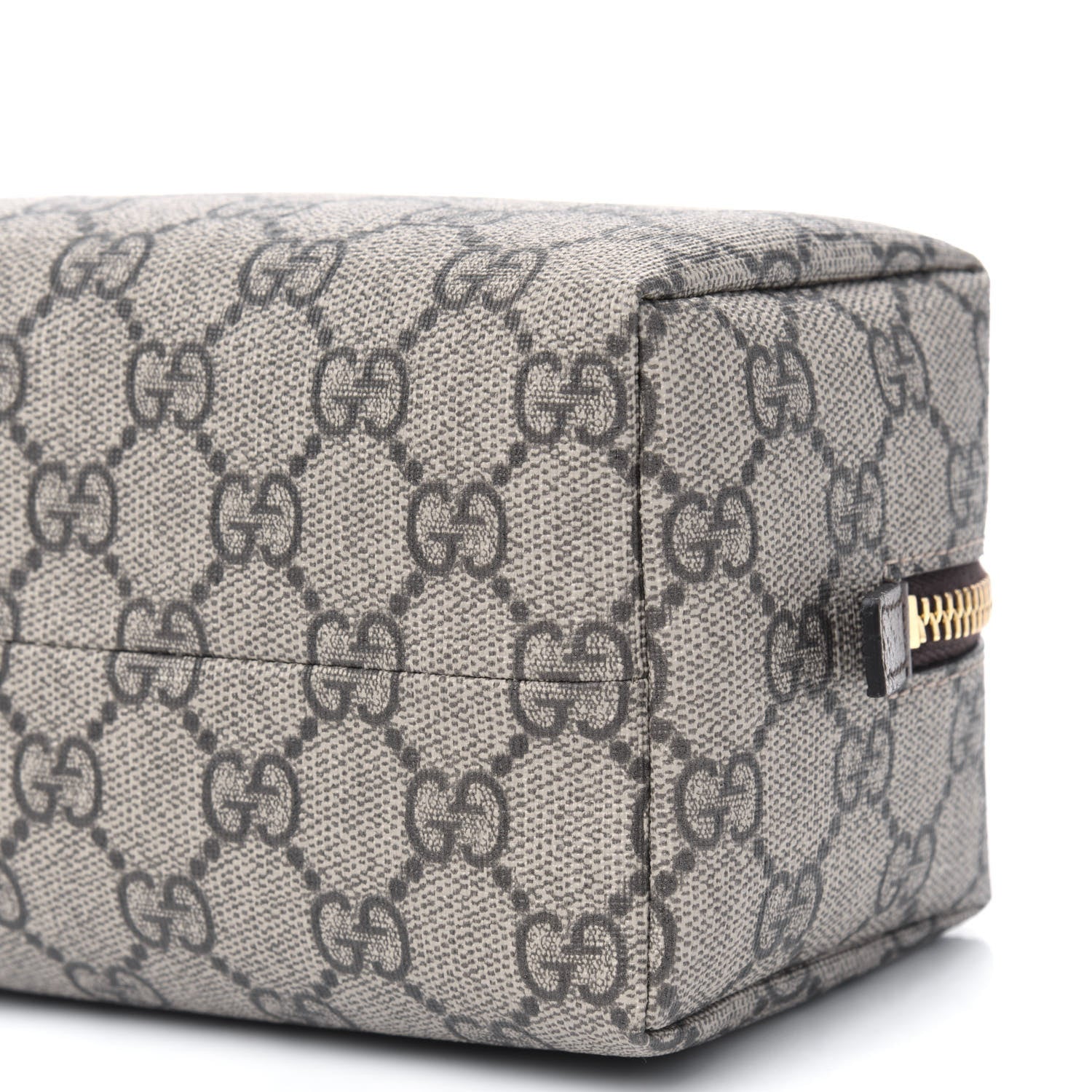 Gucci Soft GG Supreme Monogram Calfskin Medium Ophidia Cosmetic Case Beige Ebony New Acero 9 of 12