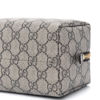 Gucci Soft GG Supreme Monogram Calfskin Medium Ophidia Cosmetic Case Beige Ebony New Acero 9 of 12