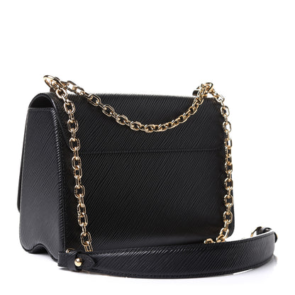 Louis Vuitton Epi Twist Shoulder Bag MM Black 4 of 20