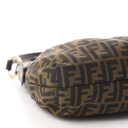 Fendi Zucca Cuoio Lucido Chef Hobo Tobacco Moro 7 of 10