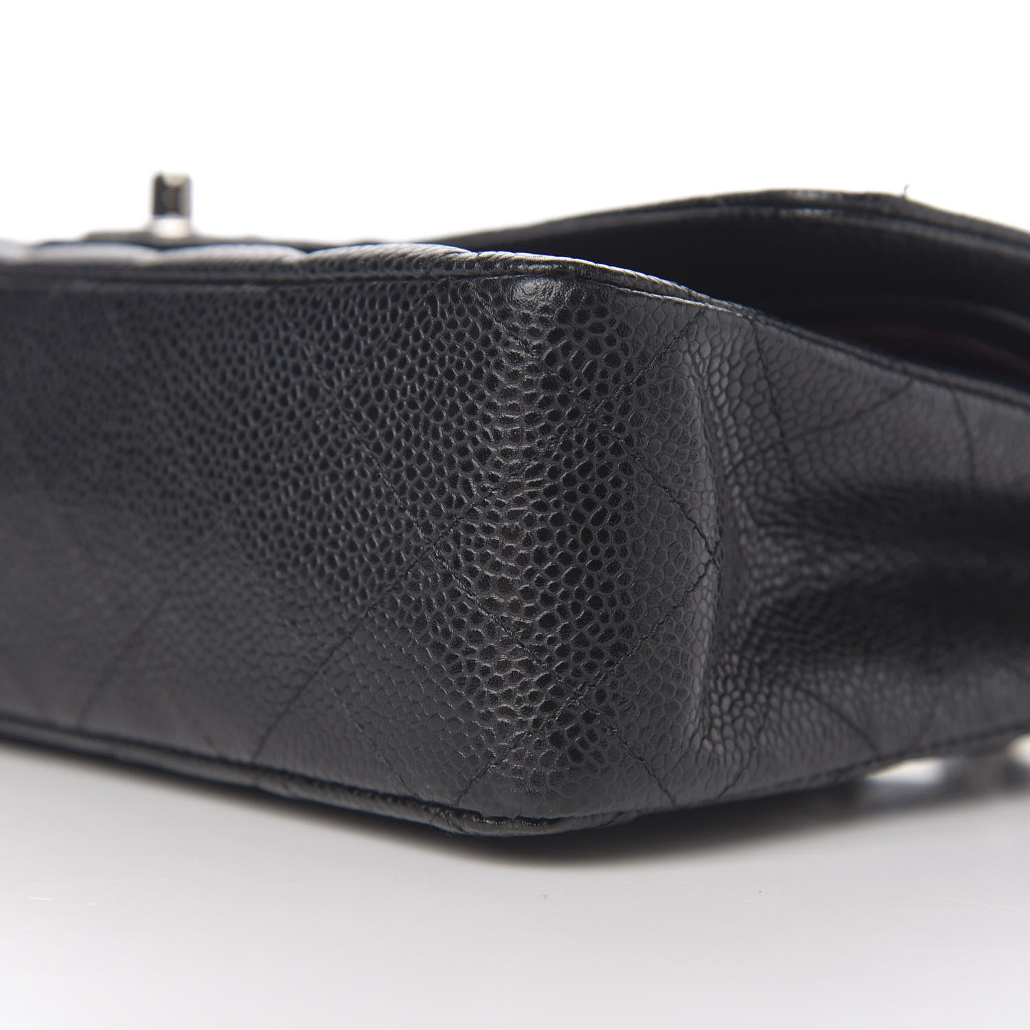 Chanel Caviar Quilted Medium Double Flap Black 8 of 10