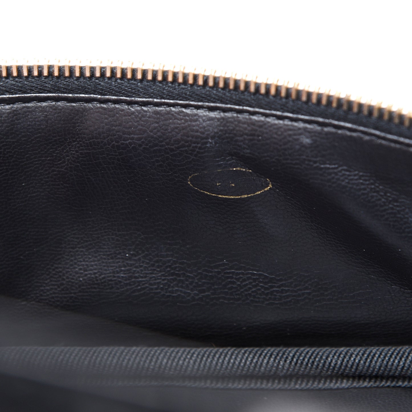 Patent Vanity Cosmetic Case Black