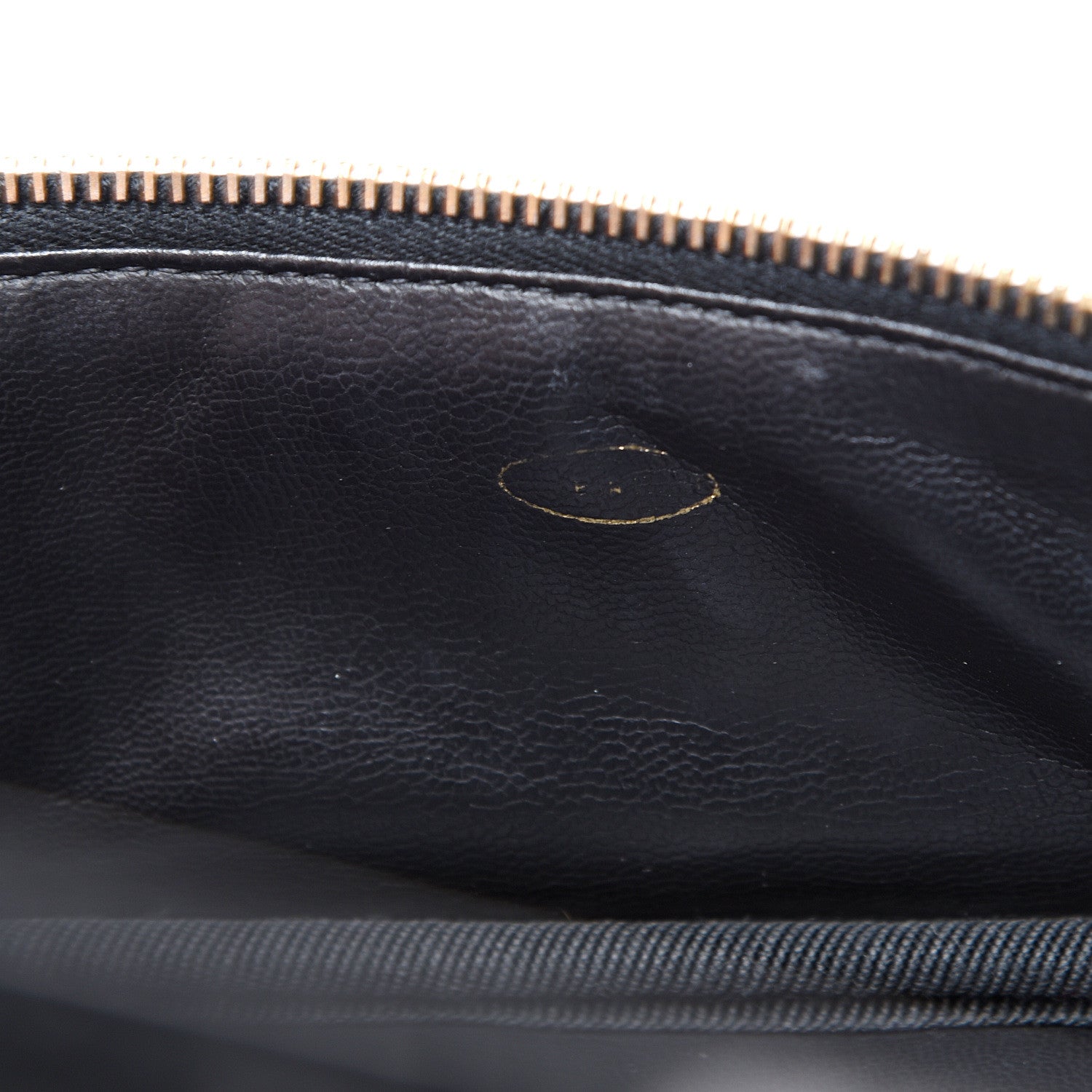 Chanel Patent Vanity Cosmetic Case Black 6 of 12