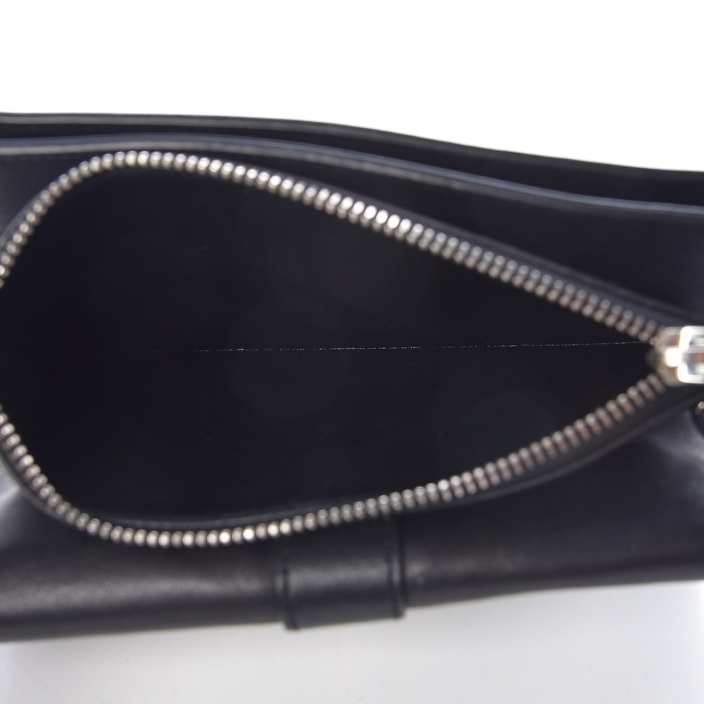 Calfskin Monogram Tri Pocket Crossbody Bag Black