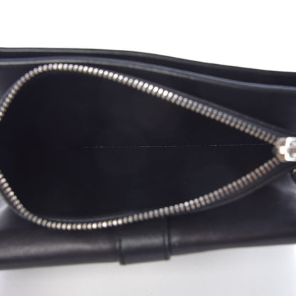 Saint Laurent Calfskin Monogram Tri Pocket Crossbody Bag Black 6 of 11