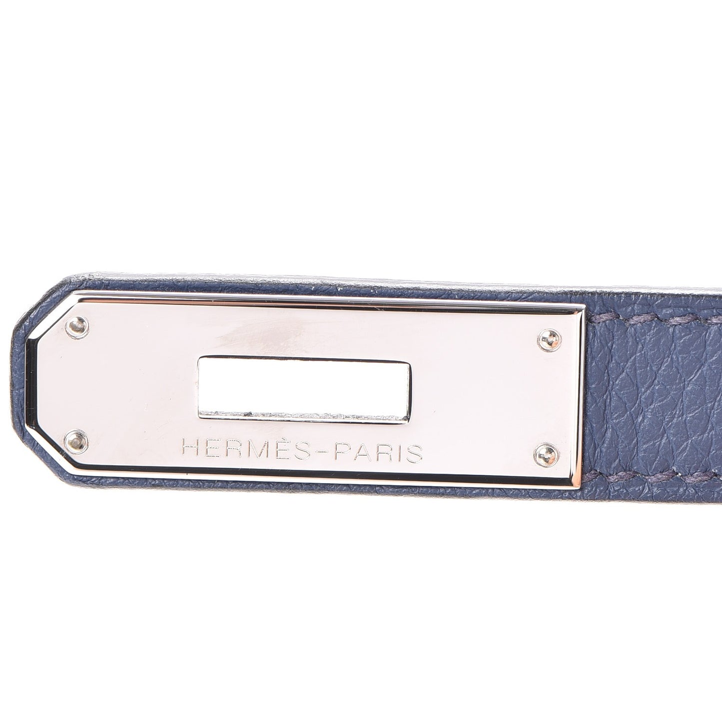 Taurillon Clemence Birkin 35 Bleu Brighton