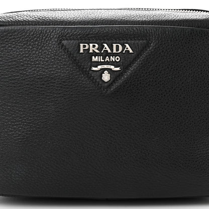 Prada Vitello Daino Crossbody Black 8 of 10