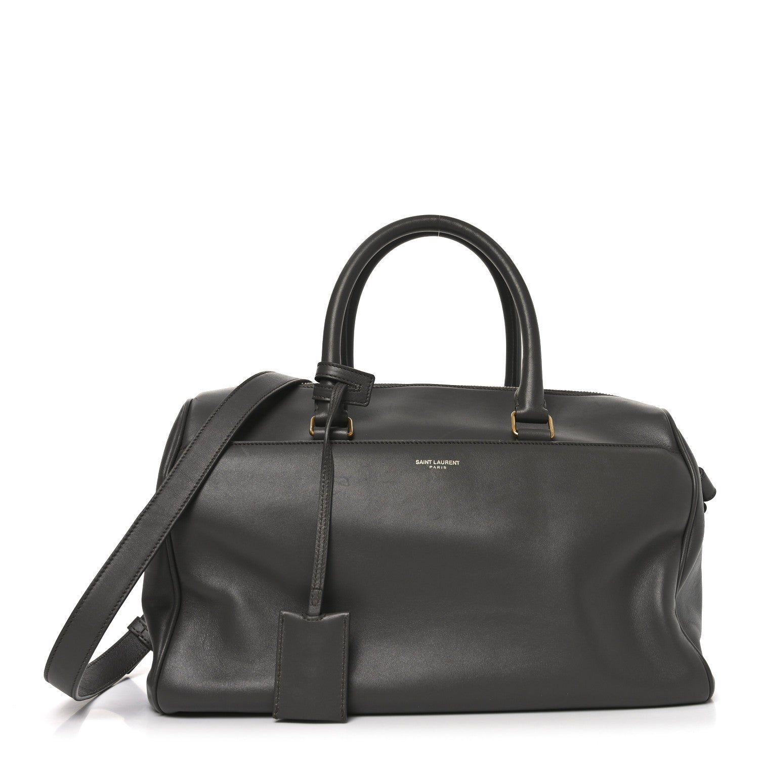 Saint Laurent Calfskin Classic Duffle 6 Earth 1 of 19