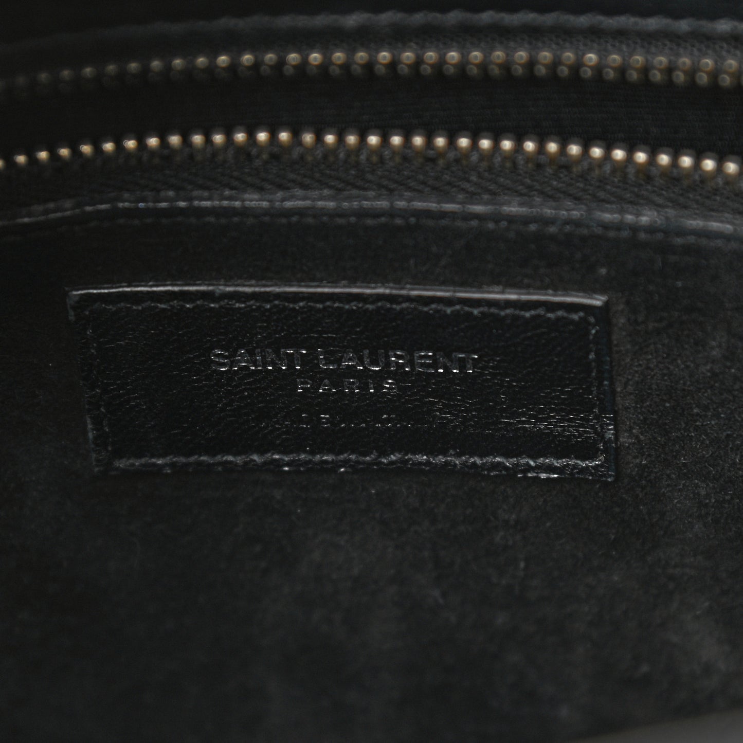 Calfskin Crocodile Embossed Small Sac de Jour Black