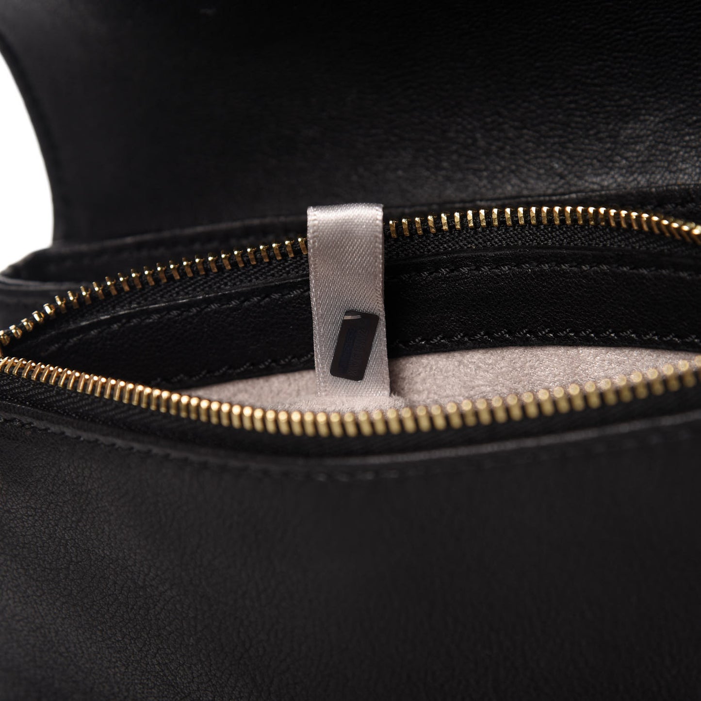 Lambskin Elaphe Zadie Flap Bag Black