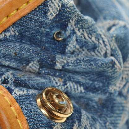 Louis Vuitton Denim Pleaty Blue 9 of 11