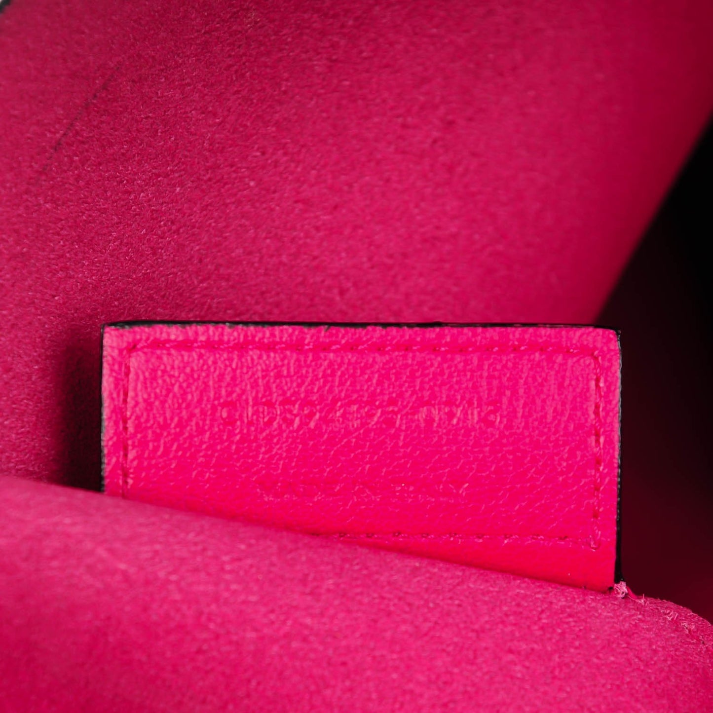 Calfskin Large Shopping Tote Fuchsia