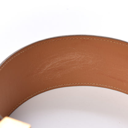 Hermes Courchevel Collier De Chien CDC Belt 65 Gold 7 of 9