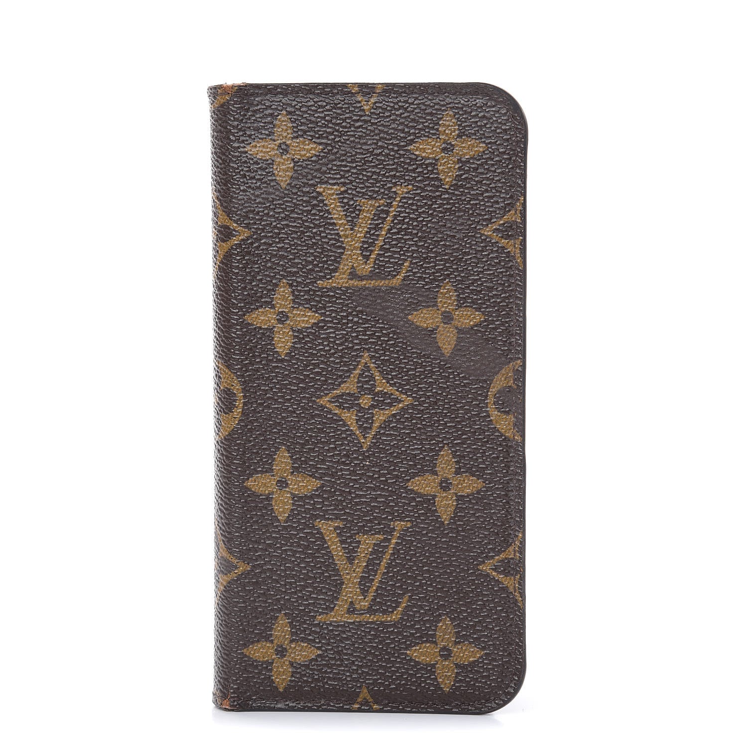 Louis Vuitton Monogram iPhone X Folio Case 1 of 12