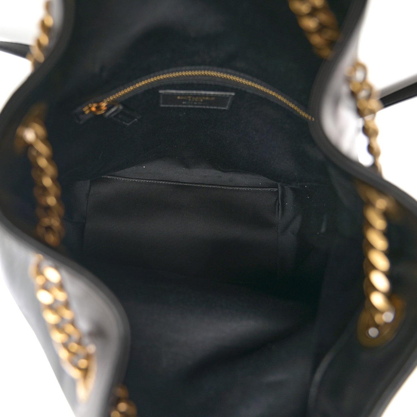 Lambskin Matelasse Monogram Joe Backpack Black