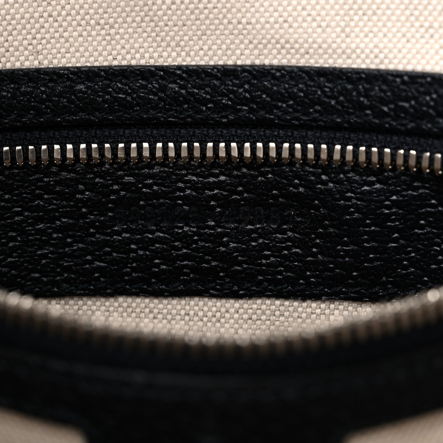 Gucci GG Supreme Monogram Textured Dollar Calfskin Web Small Ophidia Half Moon Hobo Beige Blue 7 of 11