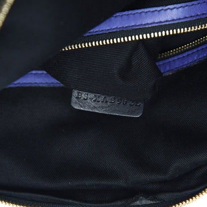 Valentino Garavani Lambskin Woven Couture Bag Purple 7 of 15