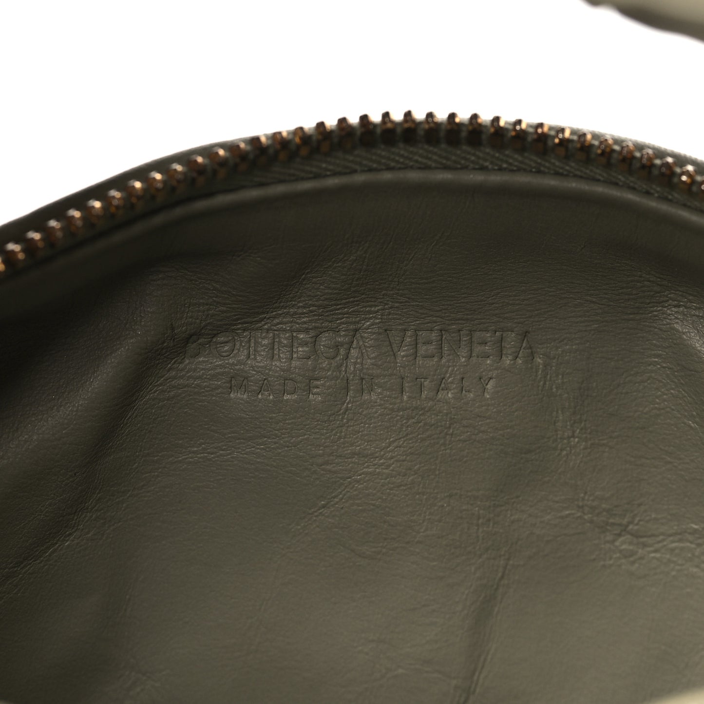 Nappa Intrecciato Mini Jodie Travertine