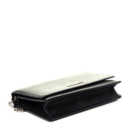 Givenchy Sugar Goatskin Pandora Chain Wallet Black 4 of 11