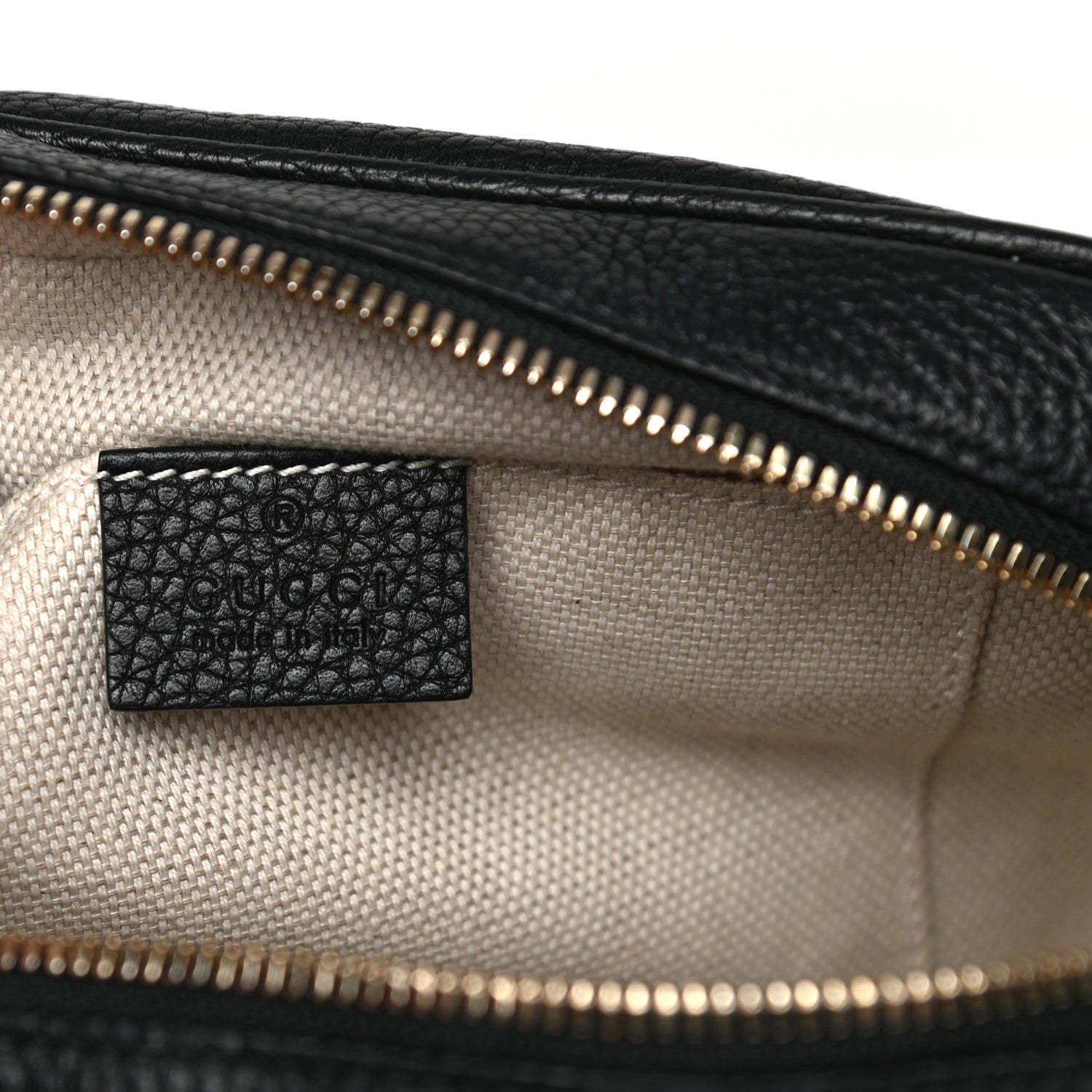 Gucci Pebbled Calfskin Small Soho Disco Bag Black 6 of 10