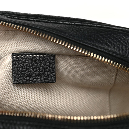 Gucci Pebbled Calfskin Small Soho Disco Bag Black 6 of 10