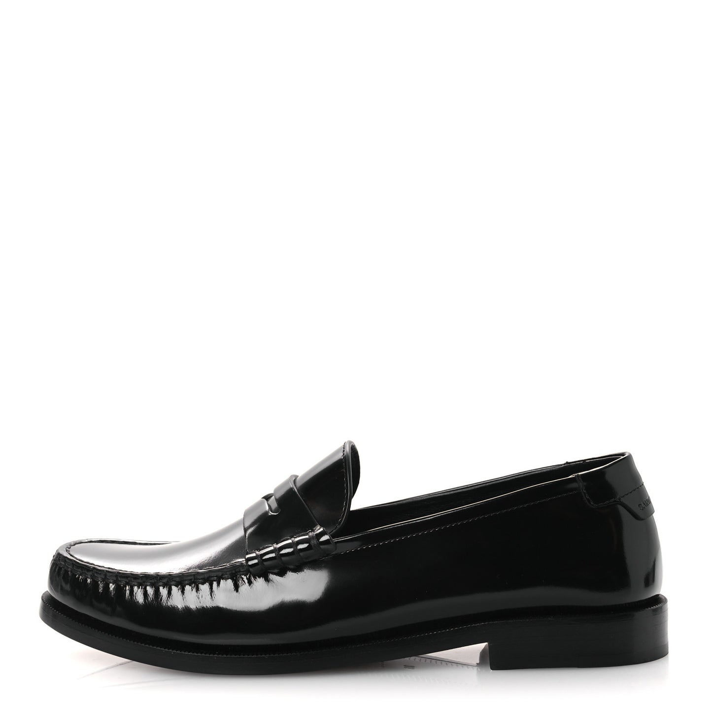 Magnum Lux Calfskin Le Loafer 15 Moccasins 39 Black