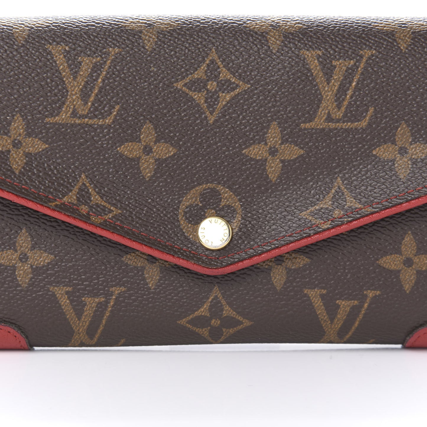Monogram Sarah Retiro Wallet Cherry