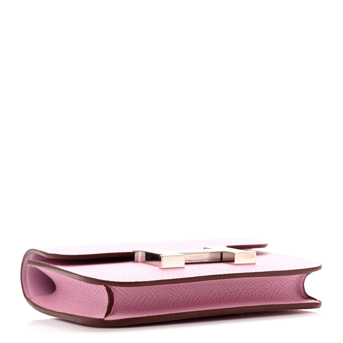 Hermes Epsom Constance Slim Wallet Mauve Sylvestre 5 of 9