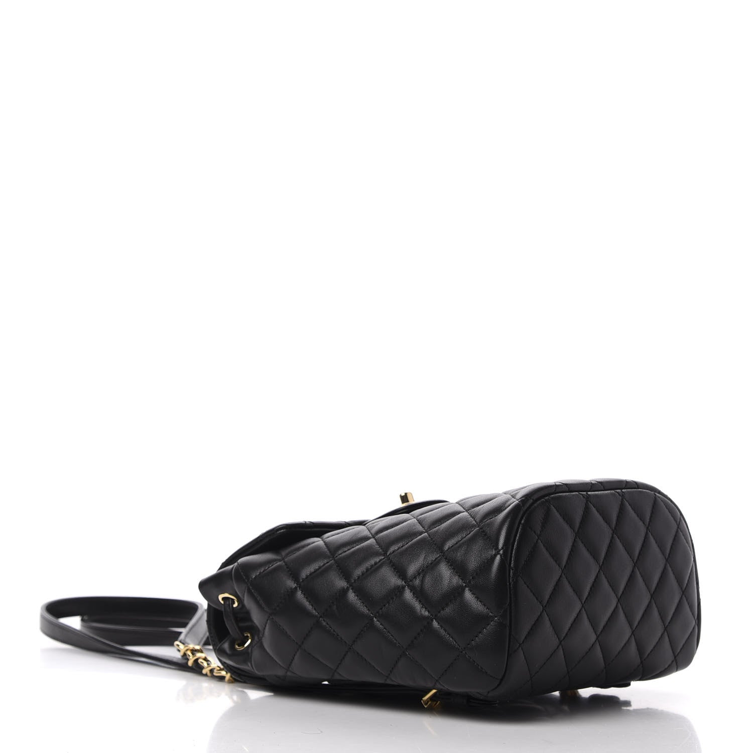 Chanel Calfskin Quilted Mini Urban Spirit Backpack Black 3 of 10