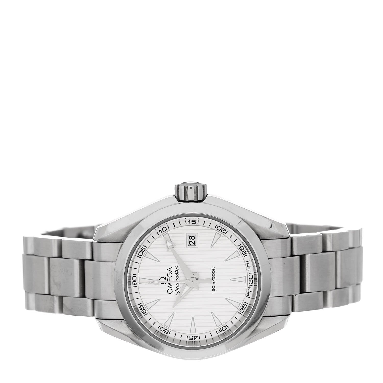 Omega Stainless Steel 30mm Seamaster Aqua Terra Quartz Watch Silver 231.10.30.60.02.001 2 of 4