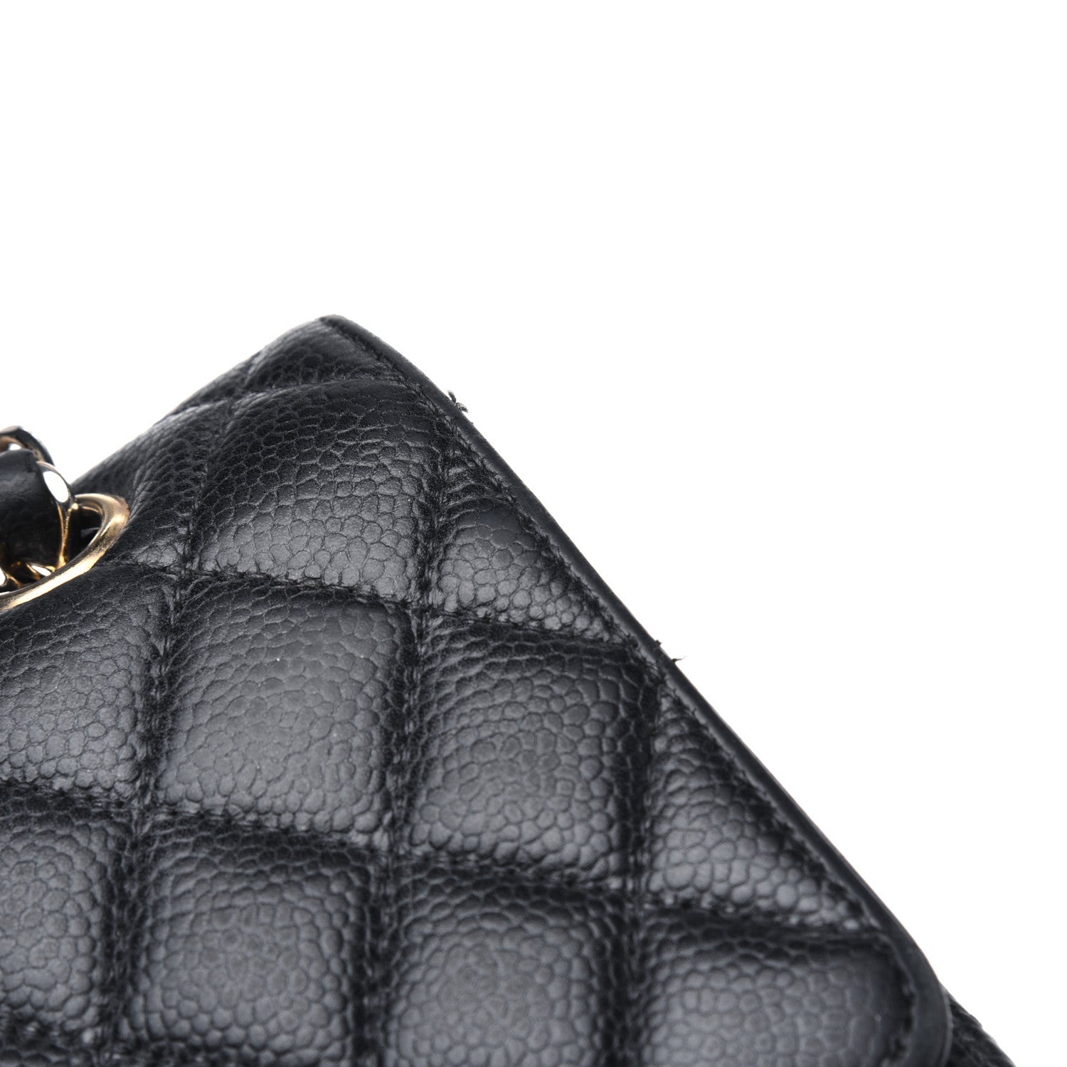 Chanel Caviar Quilted Medium Double Flap Black 33 of 39