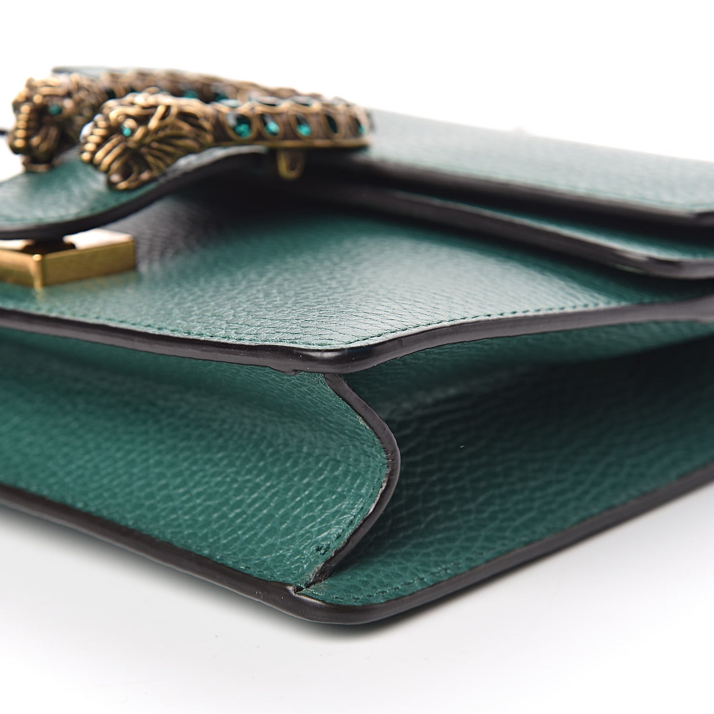 Calfskin Mini Dionysus Shoulder Bag Emerald