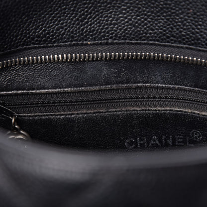 Chanel Caviar Quilted Medallion Tote Black 12 of 16