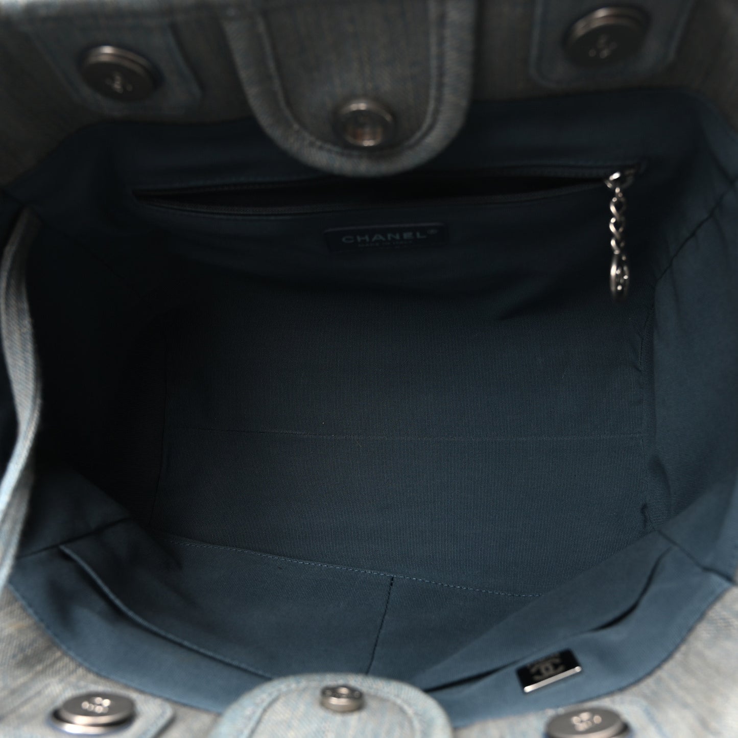 Denim Small Deauville Tote Light Blue