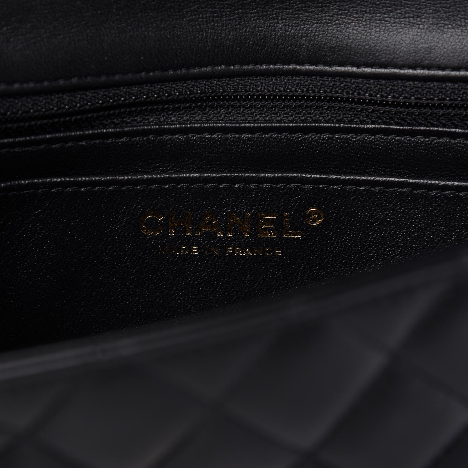 Chanel Lambskin Quilted Mini Coco Charms Rectangular Flap Black 8 of 11