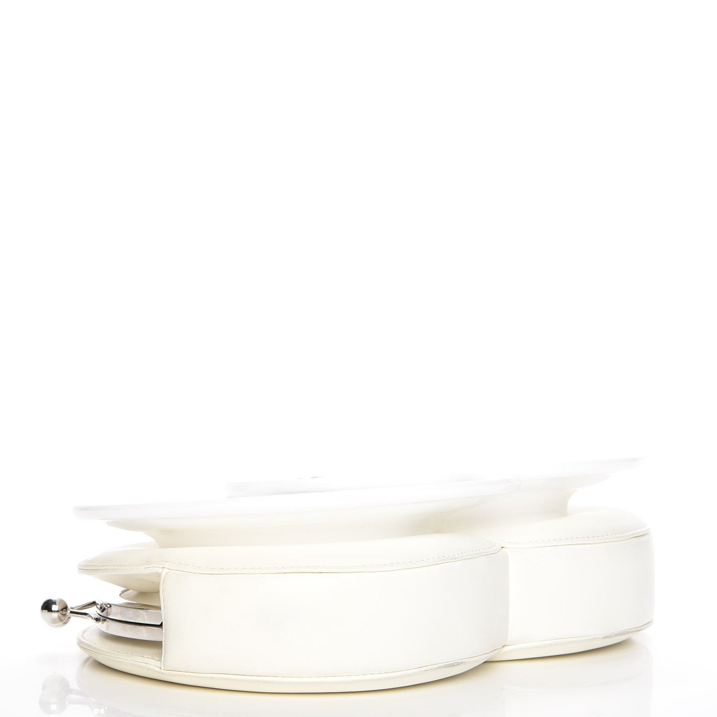 Plexiglass Brasserie Gabrielle Plates Minaudiere White