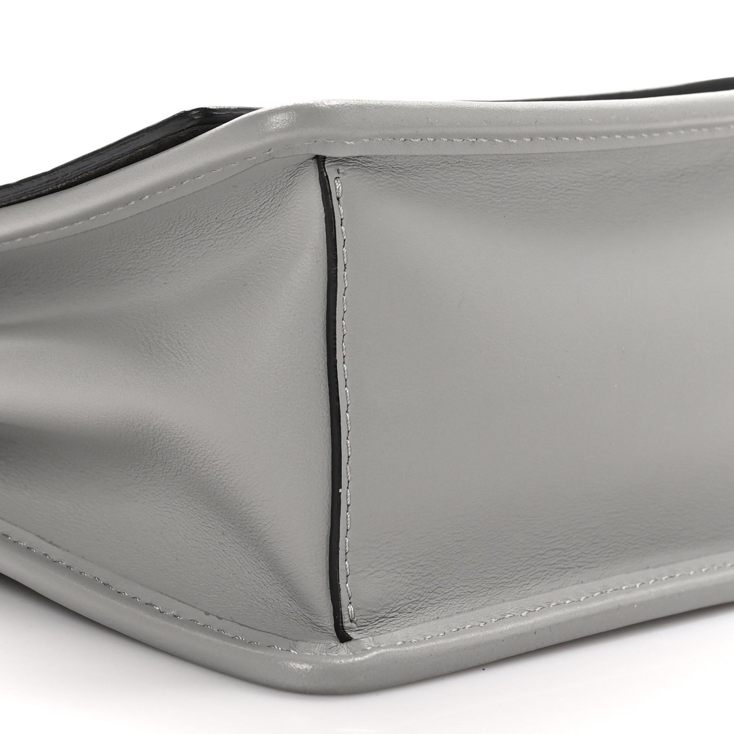 Vitello Century Opaco F is Fendi Small Kan I Shoulder Bag Grigio Perla