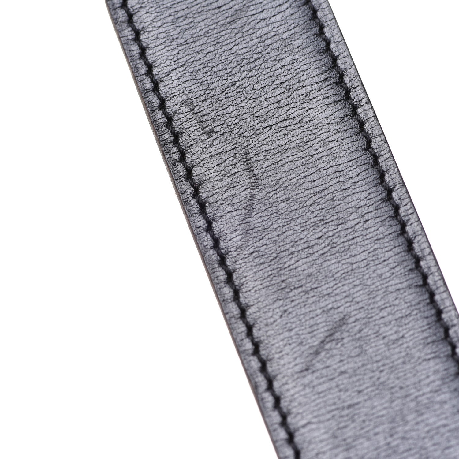 Hermes Box Courchevel Reversible Belt Strap 70 Black Chocolate 6 of 7