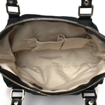 Gucci Monogram Medium Sukey Top Handle Black 5 of 9