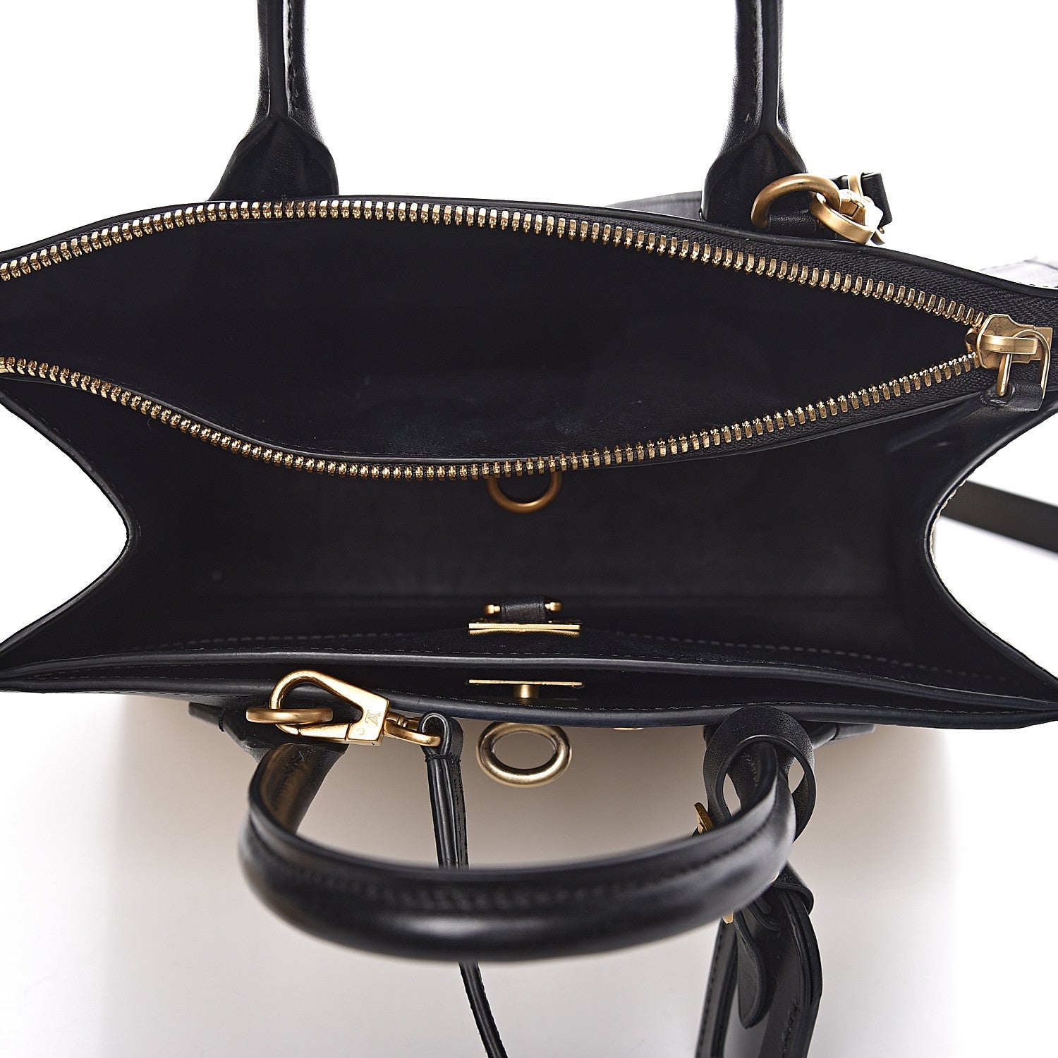 Louis Vuitton Calfskin Gravity City Steamer PM Gold 5 of 13