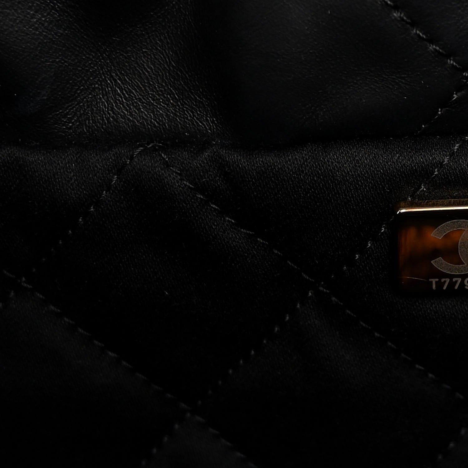 Chanel Calfskin Quilted Chanel 22 Black 8 of 12