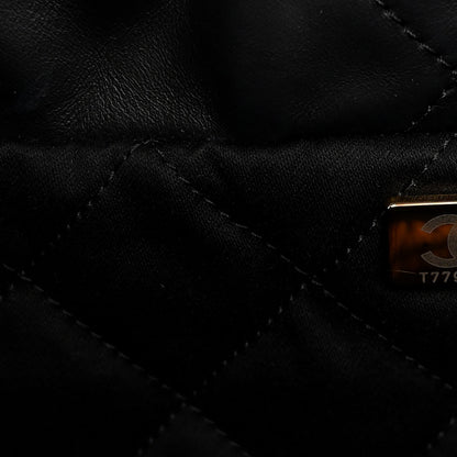 Chanel Calfskin Quilted Chanel 22 Black 8 of 12