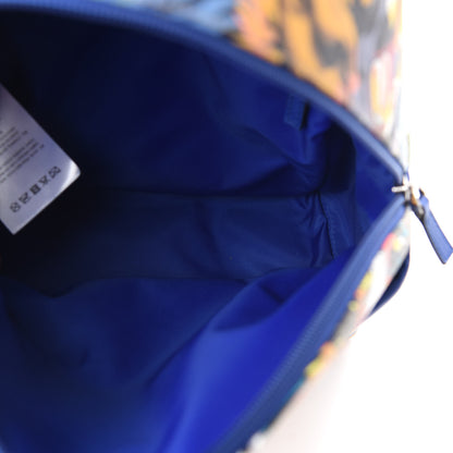 Gucci GG Supreme Monogram Animal Faces Childrens Day Backpack Beige Ebony Multicolor Electric Blue Military Fresia 4 of 8
